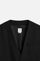 LIMITED EDITION LAPELLESS SUIT JACKET