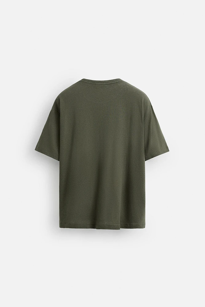 LINEN - COTTON T-SHIRT