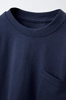PLAIN POCKET T-SHIRT