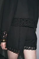 ZW COLLECTION CROCHET SHIRT