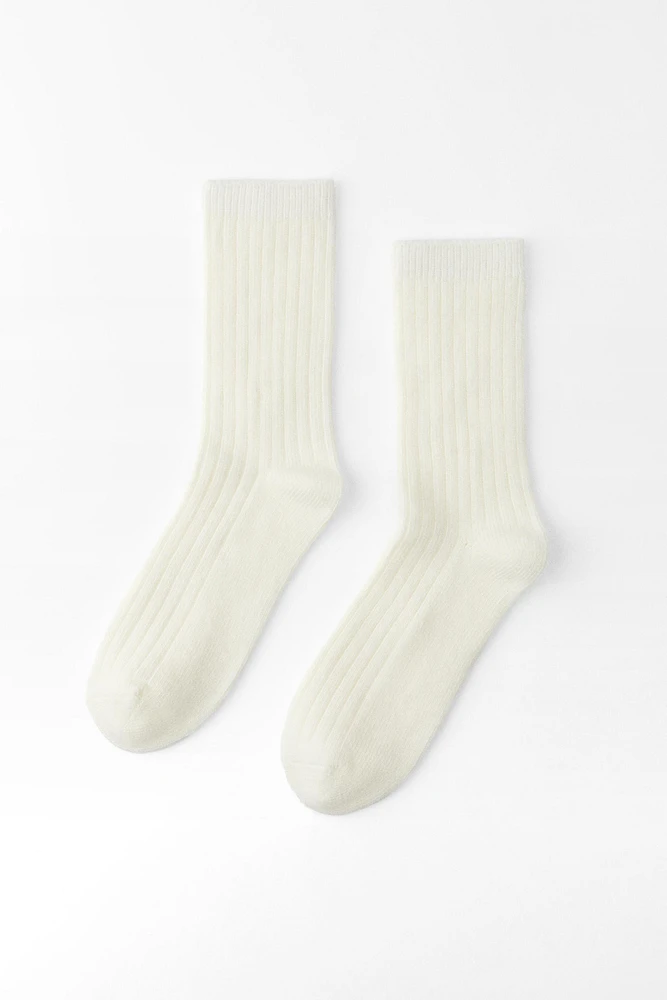 RIBBED SOCKS