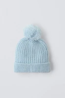 POMPOM KNIT HAT SKI COLLECTION