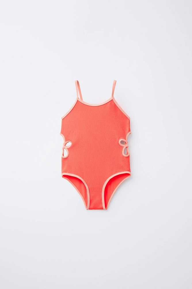 6-14 YEARS/ CUT OUT SWIMSUIT