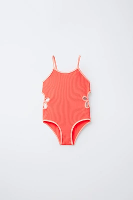 6-14 ANS/ MAILLOT DE BAIN STRUCTURE CUT OUT