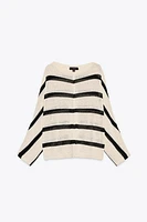 STRIPED KNIT SWEATER