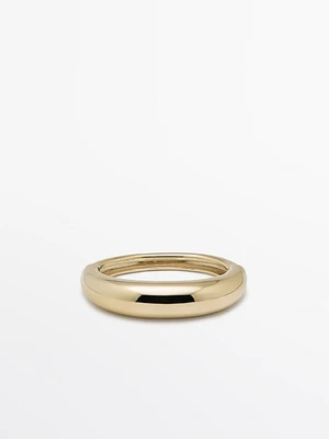 Thick round bracelet