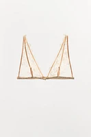 SOUTIEN-GORGE TRIANGLE MESH DENTELLE