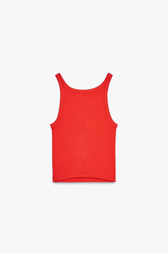RIB CROP TOP