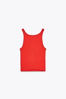 RIB CROP TOP
