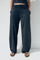 PANTALON DENIM TRF À PINCES