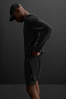 2-IN-1 PERFORATED SHORTS