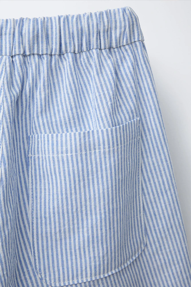 BAGGY COTTON LINEN PANTS