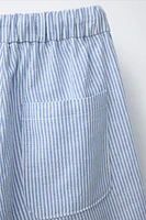 BAGGY COTTON LINEN PANTS