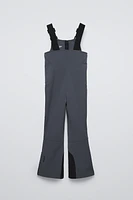 WATER RESISTANT AND WINDPROOF RECCO® SYSTEM SUSPENDERS JUMPSUIT SKI COLLECTION