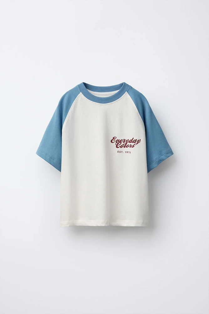 TEXT PRINT T-SHIRT