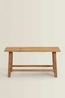 ELM WOOD BENCH