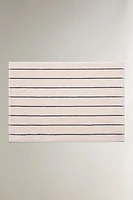 THIN STRIPED BATH MAT