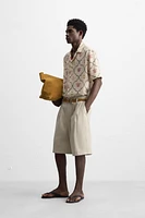 CHEMISE À IMPRIMÉ LOSANGES