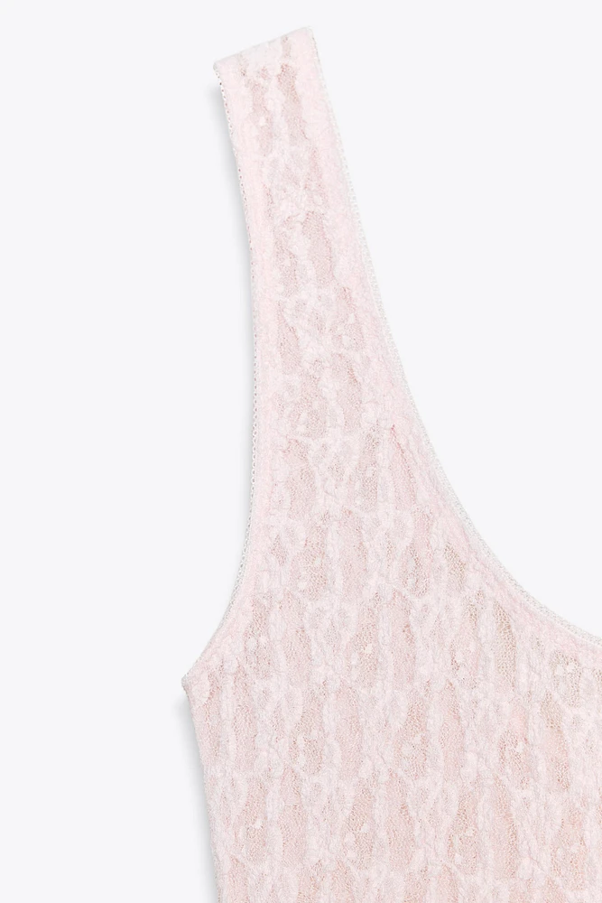LONG LACE DRESS