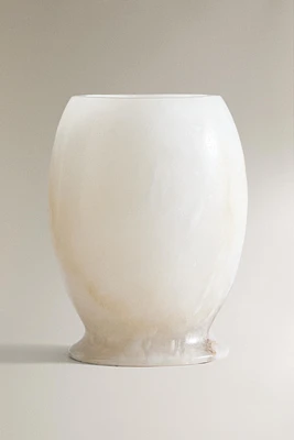 ALABASTER TABLE LAMP