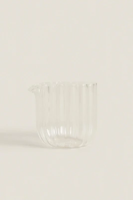 BOROSILICATE GLASS CREAM PITCHER