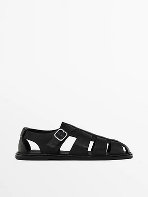 Leather cage sandals - Limited Edition
