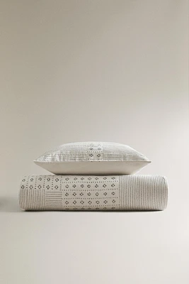 COUVRE-LIT LIN PATCHWORK