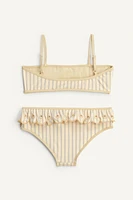 LIMITED EDITION STRIPED RUFFLE BIKINI