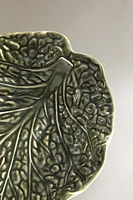 STONEWARE CABBAGE SERVING DISH