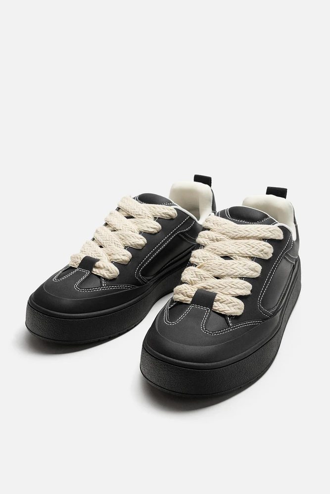 CHUNKY MAXI LACE SNEAKERS
