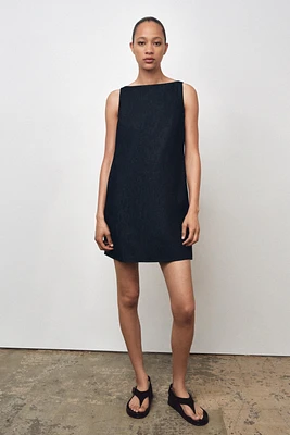 ZW COLLECTION SHORT DENIM DRESS
