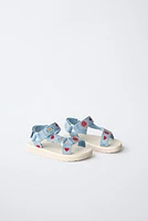 EMBROIDERED SANDALS