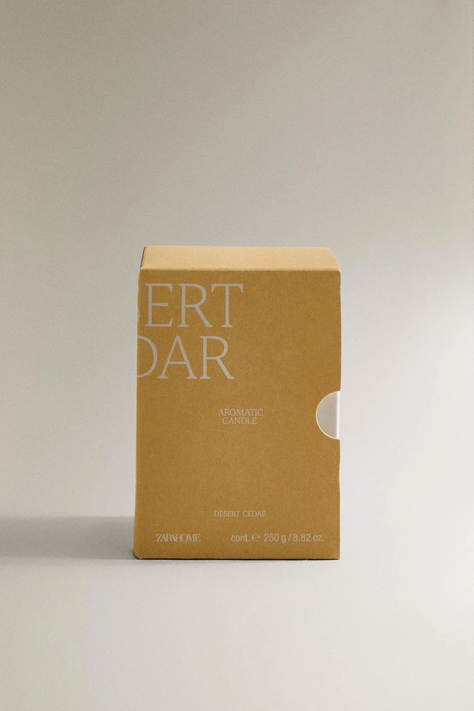 (250 G) BOUGIE PARFUMÉE DESERT CEDAR