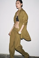 PANTALON À PINCES COLLECTION ZW