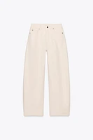 ZW COLLECTION BARREL HIGH WAIST JEANS