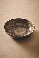 SOUP PLATE WITH RAISED DESIGN
