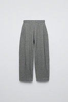 STRUCTURED BAGGY PANTS