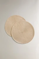 SET DE TABLE ROND (LOT 2)