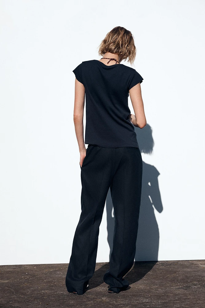 SHORT SLEEVE COTTON T-SHIRT