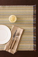 CHEMIN DE TABLE COTON RAYURES