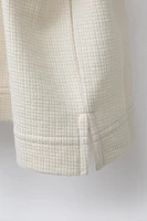 TEXTURED KNIT SHIRT