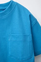 PLAIN POCKET T-SHIRT