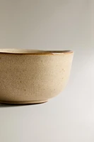 EARTHENWARE SNACK BOWL