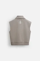 TECHNICAL QUARTER-ZIP SWEATSHIRT