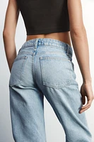 TRF LOW-RISE WIDE LEG JEANS