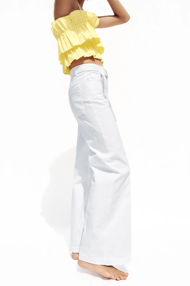 JEAN Z1975 WIDE LEG TAILLE HAUTE CEINTURE