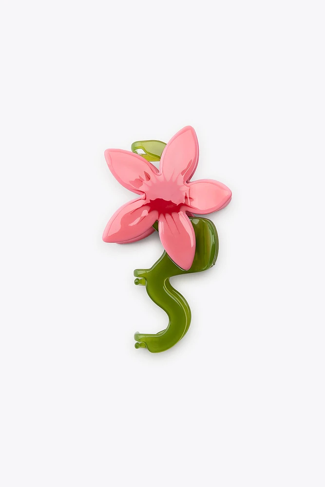 FLORAL HAIR CLIP