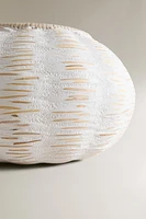 MICROCEMENT BASKET VASE
