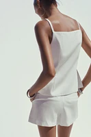 BUTTONED TOP VEST