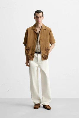 CHEMISE COUPE DÉCONTRACTÉE À RELIEF